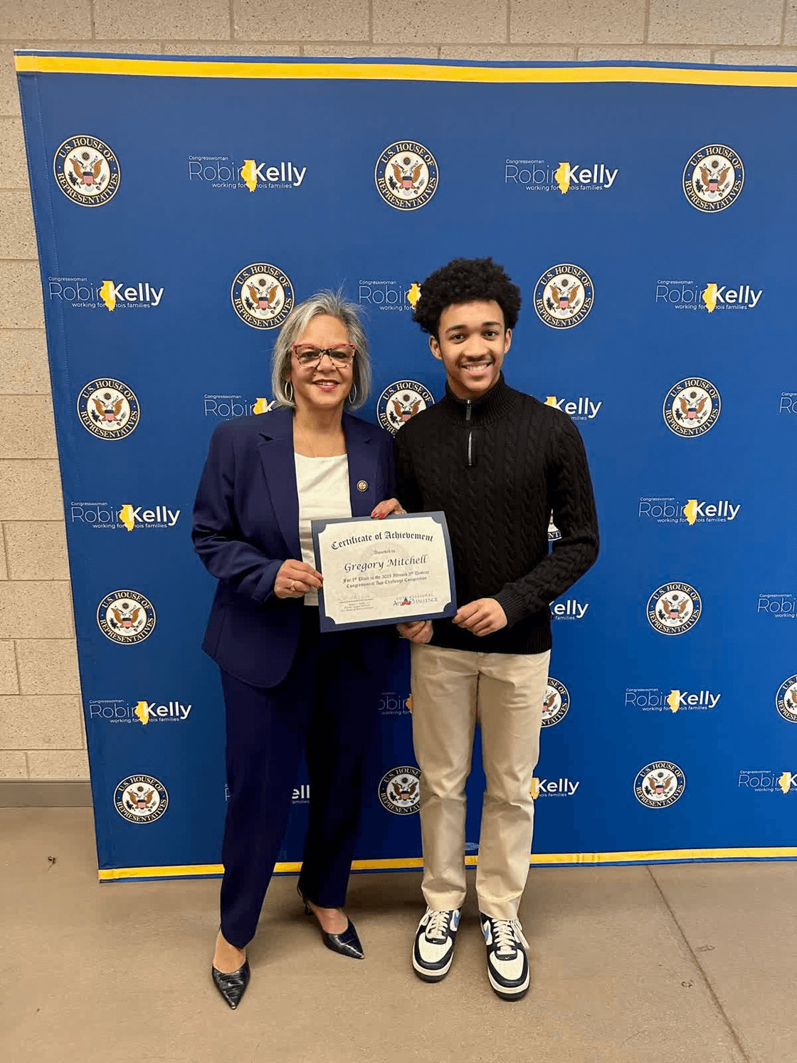 First place, 2025 Congressional App Challenge, Illinois 2nd District
